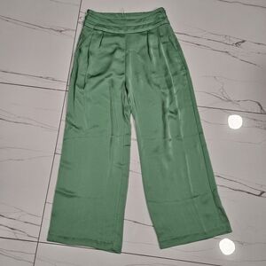 Ramy brook Joss Cropped Wide Leg High Waist Pant Size 4